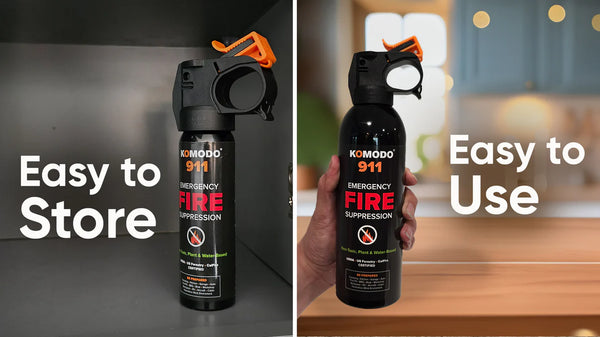 Komodo 911 Fire Spray 4oz 4 pack
