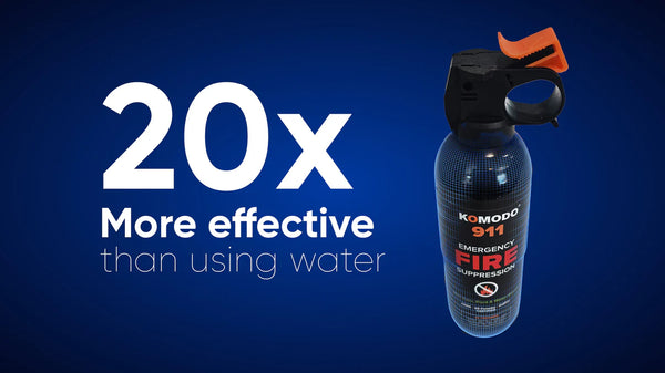Komodo 911 Fire Spray 4oz 16 pack